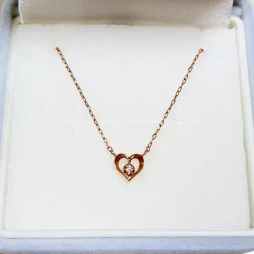 SAMANTHA SILVA 목걸이 골드 하트형 사만사 실바