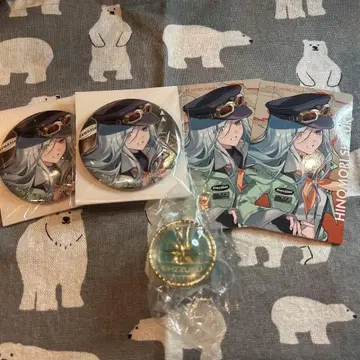 히노모리 시즈쿠 메탈릭 캔뱃지 & 에피카 & 린라이 세트