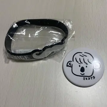 [ 새상품 ] officialdism 러버 밴드 캔뱃지 세트