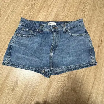ZARA 데님 숏팬츠 미니스커트
