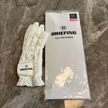 BRIEFING ALL WEATHER 그로브 17cm 화이트