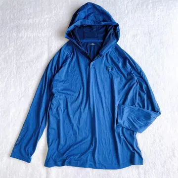 언더아머 후드 부착 후드티 히트기어 트레이닝 의류 운동 LG