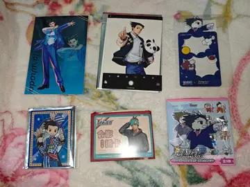 역전재판 나루호도 류이치 굿즈 세트