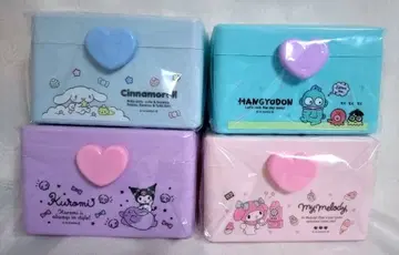 [ 메루카리 택배 ] 산리오 캐릭터즈 손잡이 포함 박스 ( S ) 세트