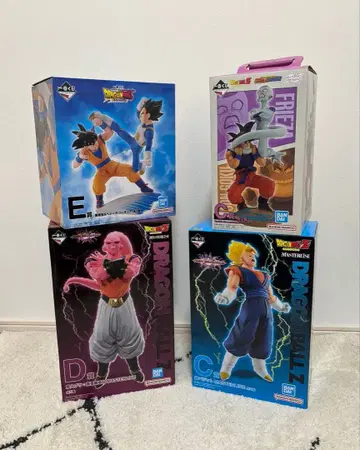 선착순 오늘까지 드래곤볼 제일복권 피규어 부우 손오공 베지터