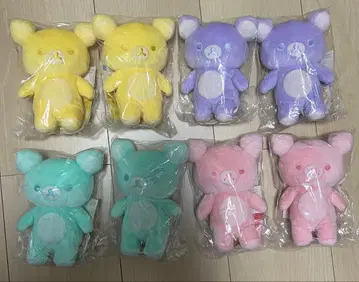 리락쿠마 20Colors 봉제 인형 ~4Seasons ~4종 2세트