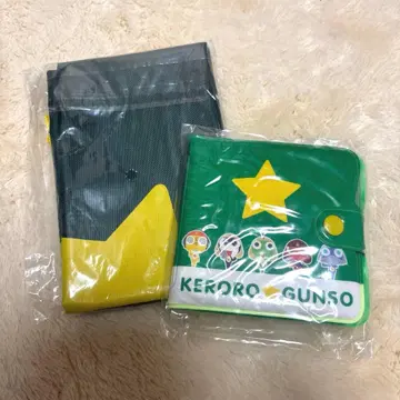 개구리 중사 케로로 지갑 케로로 소대 지갑 & 케로로 특제 신발 가방