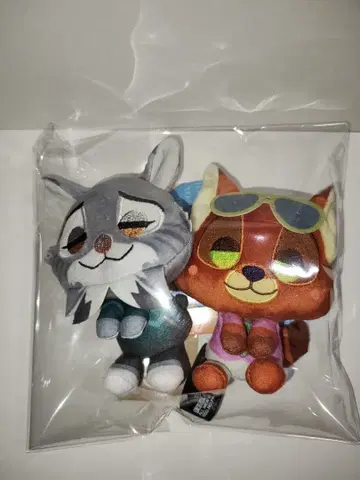 주토피아2 & you 마스코트 2점