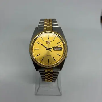 [ 레어 ] SEIKO5 데이데이트 단종 플루티드 베젤