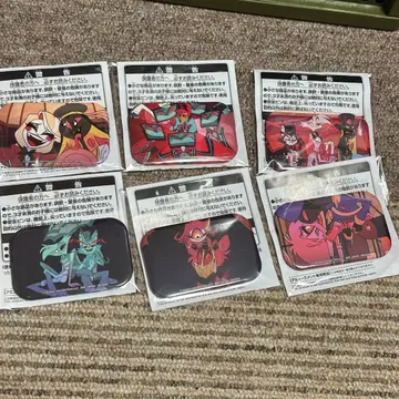 해즈빈 호텔에 오신 것을 환영합니다 스퀘어 캔뱃지 6종