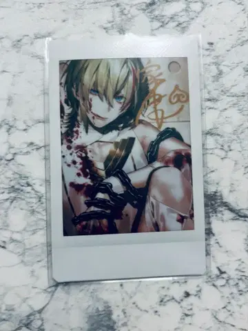 마가츠노트 마가츠노 이에야스 폴라로이드 레어 사인 포함