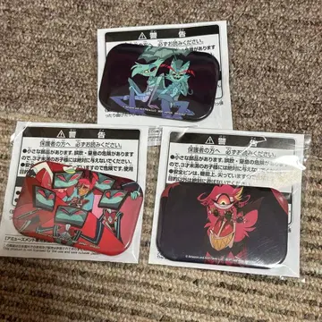 해즈빈 호텔에 오신 것을 환영합니다 스퀘어 캔뱃지 3종