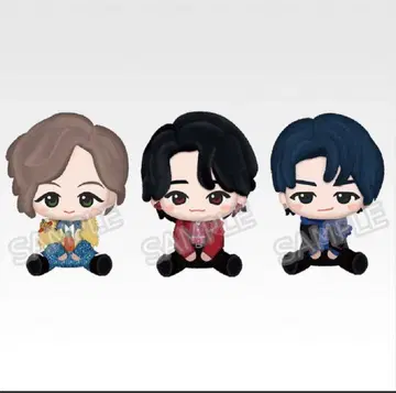 미세스 그린애플 제일복권 A상 봉제 인형 마스코트 3종 컴플리트