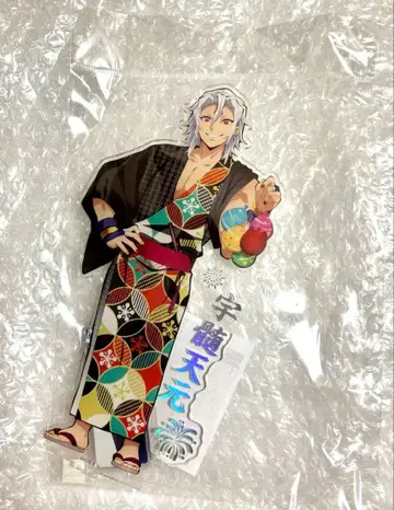 귀멸의 칼날 우즈이 텐겐 금박 아크릴 스탠드 마츠리비요리 난자타운