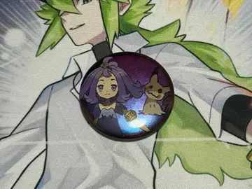 포켓몬 캔뱃지 컬렉션 알로라 아세로라 & 미미큐