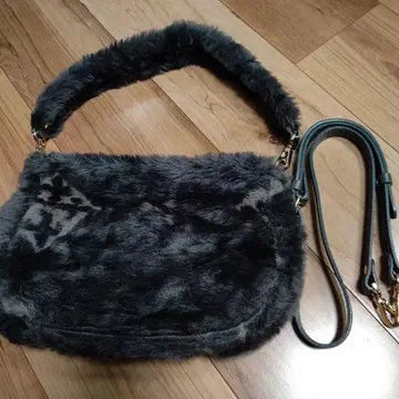 russet 러셋 퍼 2WAY 숄더백 그레이