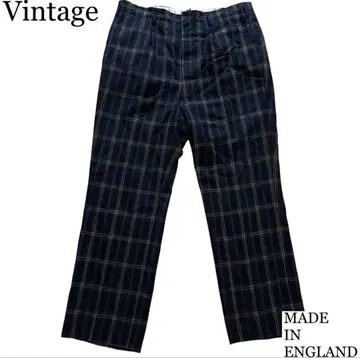 빈티지 울 슬랙스 영국제