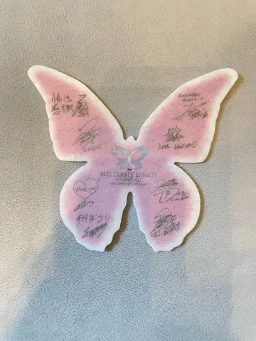 FANTASTICS Butterfly effect 사인 포함 나비