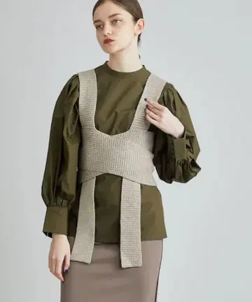 Ameri VINTAGE UND BUSTIER SET SHIRT