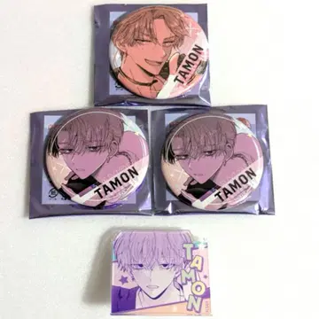 타몬 군 지금 어느 쪽!? 캔뱃지 아크릴 클립 피규어 후쿠하라 타몬