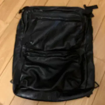 Giorgio Brato 블랙 가죽 백팩