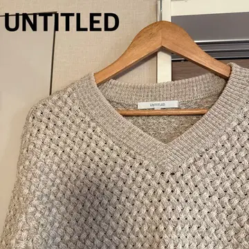 UNTITLED 언타이틀 니트 스웨터