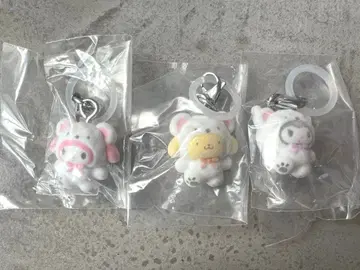 산리오 가챠가챠 메지루시 참 후와후와 스노우