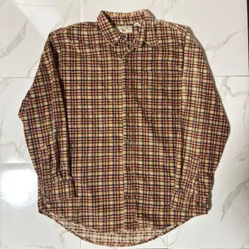 90s COUNTY SEAT 체크 무늬 셔츠