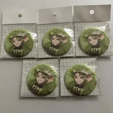 컬러풀 피치 시바 캔뱃지 5개 컬러풀 피치 뮤지엄