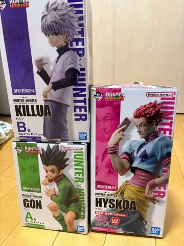 HUNTER x HUNTER 제일복권 곤 키루아 히소카 [ 박스 있음 ]