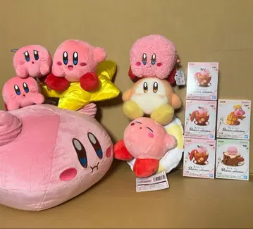 메루카리 종료까지 별의 커비 봉제 인형 전부 택 포함 새상품