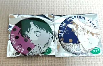 명탐정 코난 유미란 괴도 키드 캔뱃지