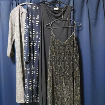 롱 원피스 4개 세트