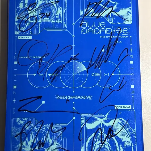 제로베이스원 싸인앨범