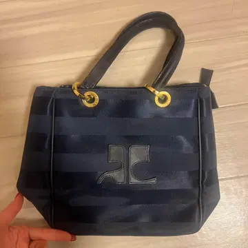 컨트리사이드 네이비 핸드백