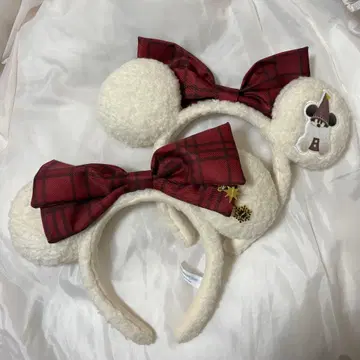 디즈니 미니 릴린린 크리스마스 머리띠