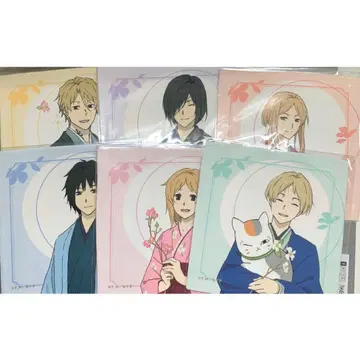 나츠메 우인장 극세사 타월 6종 세트