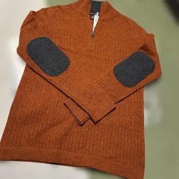 바나나리퍼블릭 지퍼 스웨터 M 오크울 새상품급