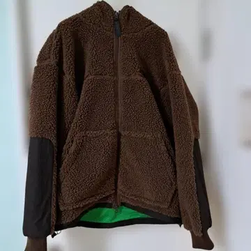 [ 와일드 띵스 ] 보아 자켓 FLUFFY BOA ZIP HOODY