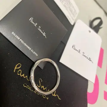 폴스미스 실버 웨이브 반지 21호