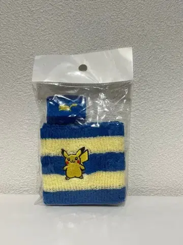 포켓몬 센터 피카츄 리스트 밴드 앤 핑거 밴딩 2003년경