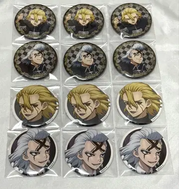 Dr.STONE 스탠리 제노 캔뱃지 묶음 판매