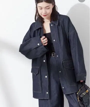 JOURNAL STANDARD L'ESSAGE 데님 워크 자켓