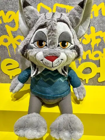 4 파우버트 FukuFuku V-BIG 봉제 인형 주토피아2