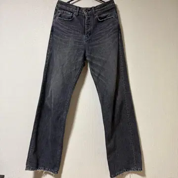 DAIRIKU 다크 그레이 스트레이트 데님 29