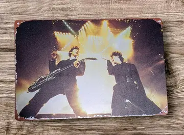 [ 이것만 2장 세트 특가!! ] BOOWY 알루미늄 포스터 간판