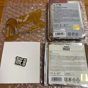 SEVENTEEN THE8 민하오 핀즈 카라비너 세트