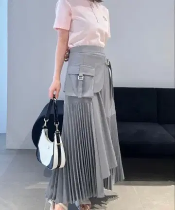 LILY BROWN 비대칭 스커트