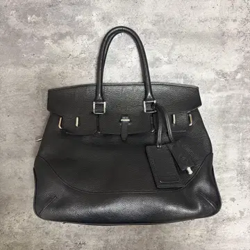 [ 새상품급 ] 펠레 몰비다 메이든 보이아주 플랩 보스턴 백 블랙 M