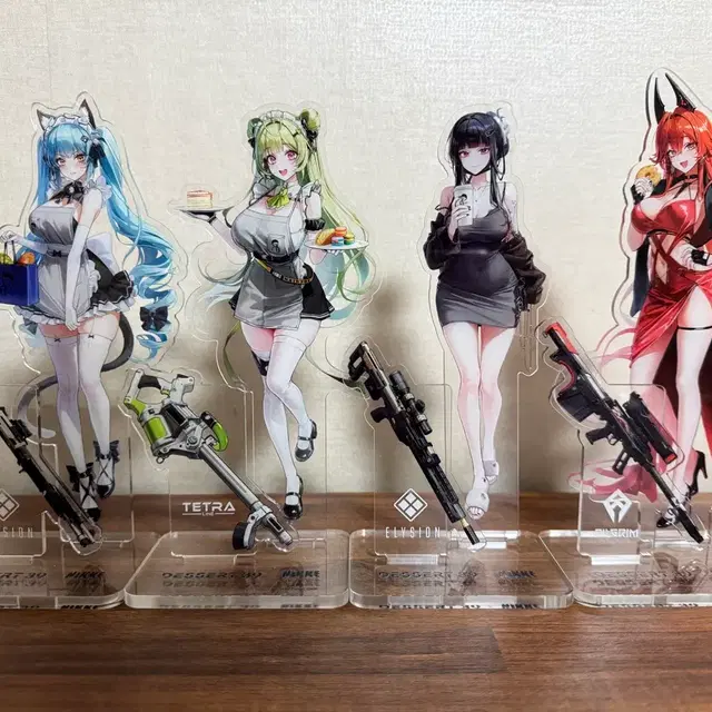 니케 디저트 39 콜라보 아크릴 스탠드 + 포카 전종